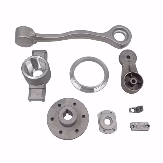 Fundição de metal de aço de investimento de precisão Fundição sob pressão de alumínio de zinco personalizada do suporte do motor